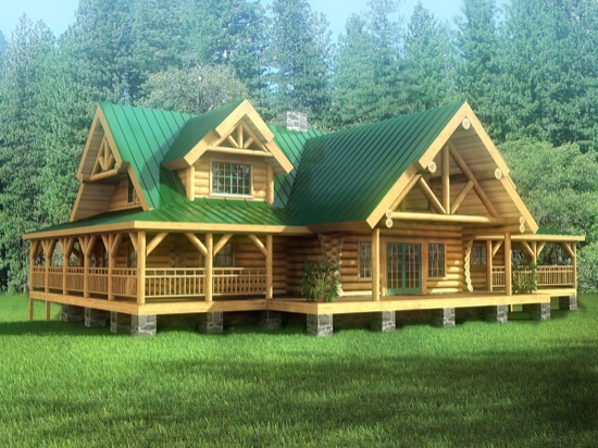West Fork Lodge - Natural Element Homes